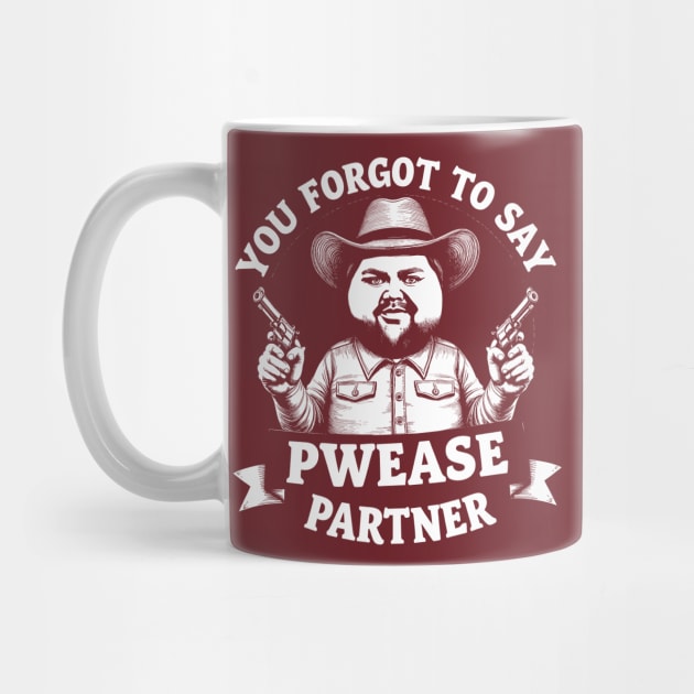 JD Vance Face Meme - You Forgot To Say Pwease by dumbshirts